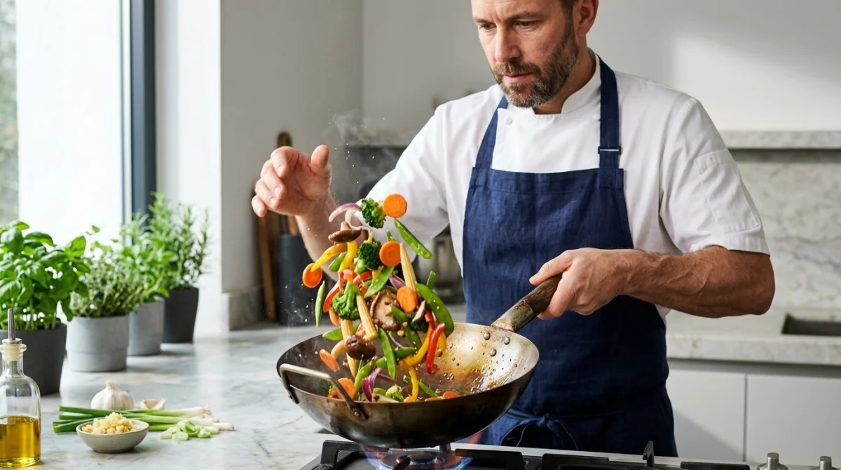 La cuisine fusion méditerranéenne et asiatique