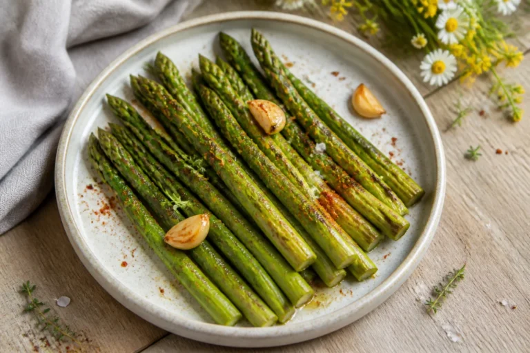recette asperges rôties