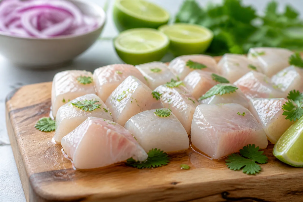 recette ceviche de daurade