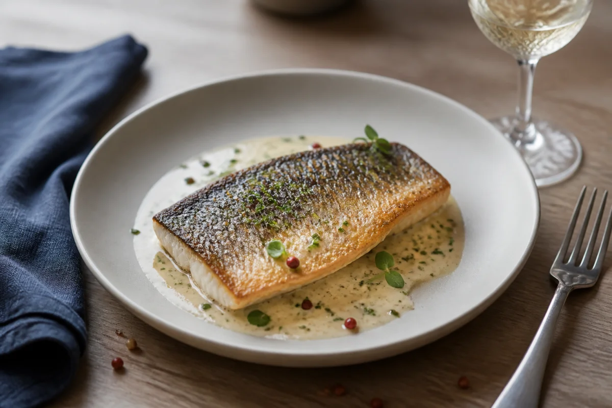 recette filet de bar au beurre blanc