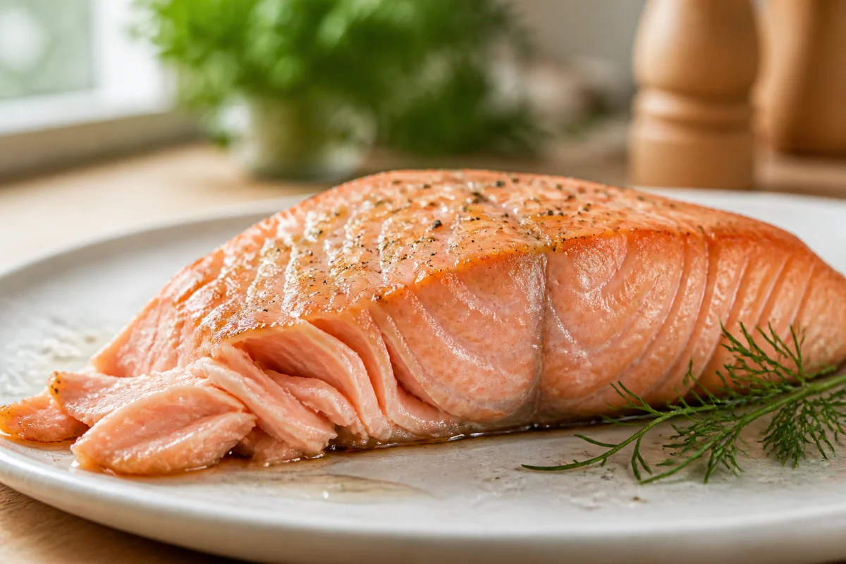 Recette de saumon à basse température