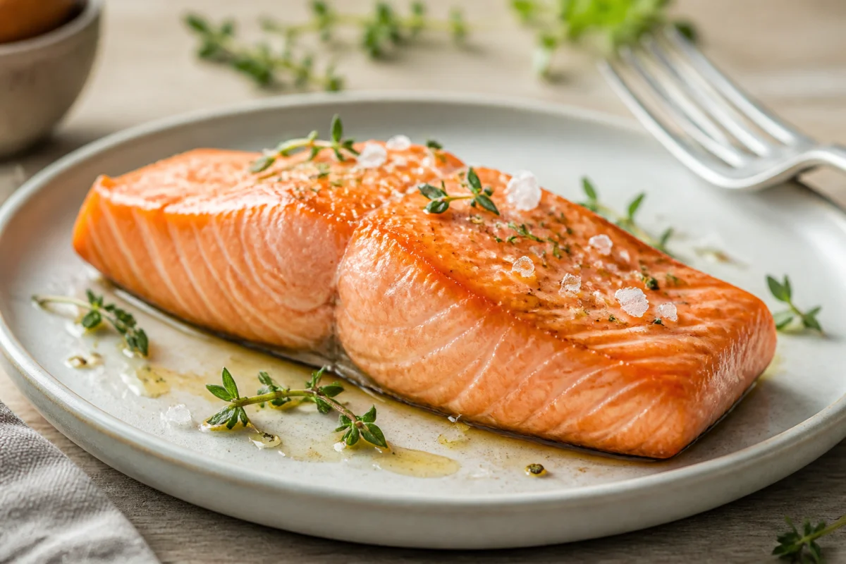 Recette de saumon à basse température